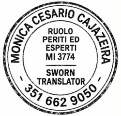 monica cesario traduttrice giurata tradutora juramentada sworn translator